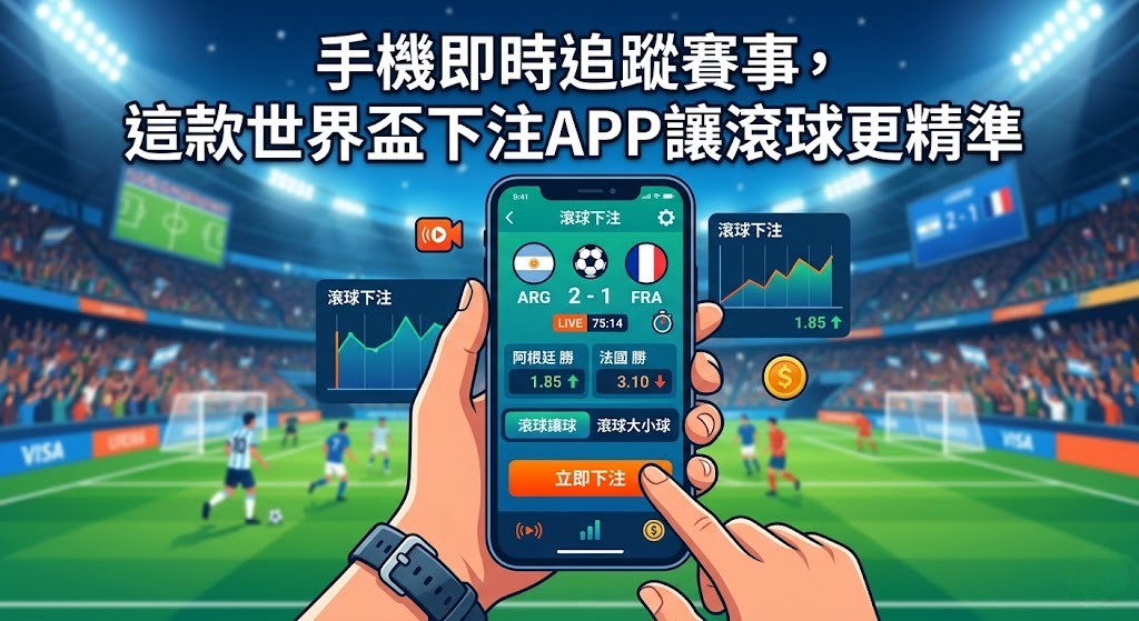 手機即時追蹤賽事
